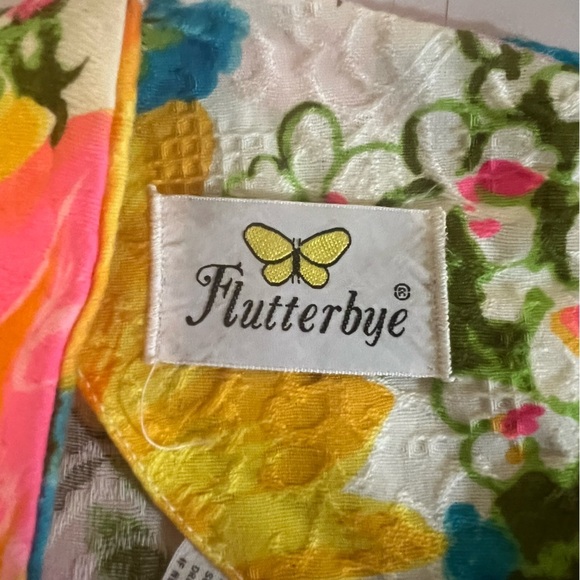 Flutterbye | True Vintage 60s Groovy Floral Hawaiian Midi / Maxi Dress | M - Picture 13 of 14